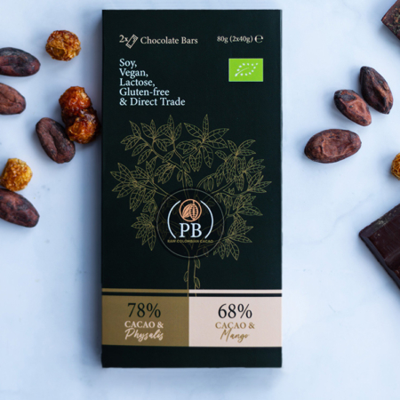 PB Raw Colombian Cacao Packung