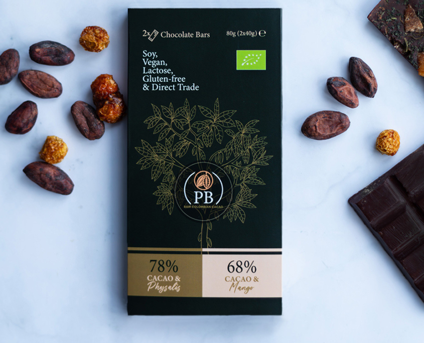 PB Raw Colombian Cacao Packung
